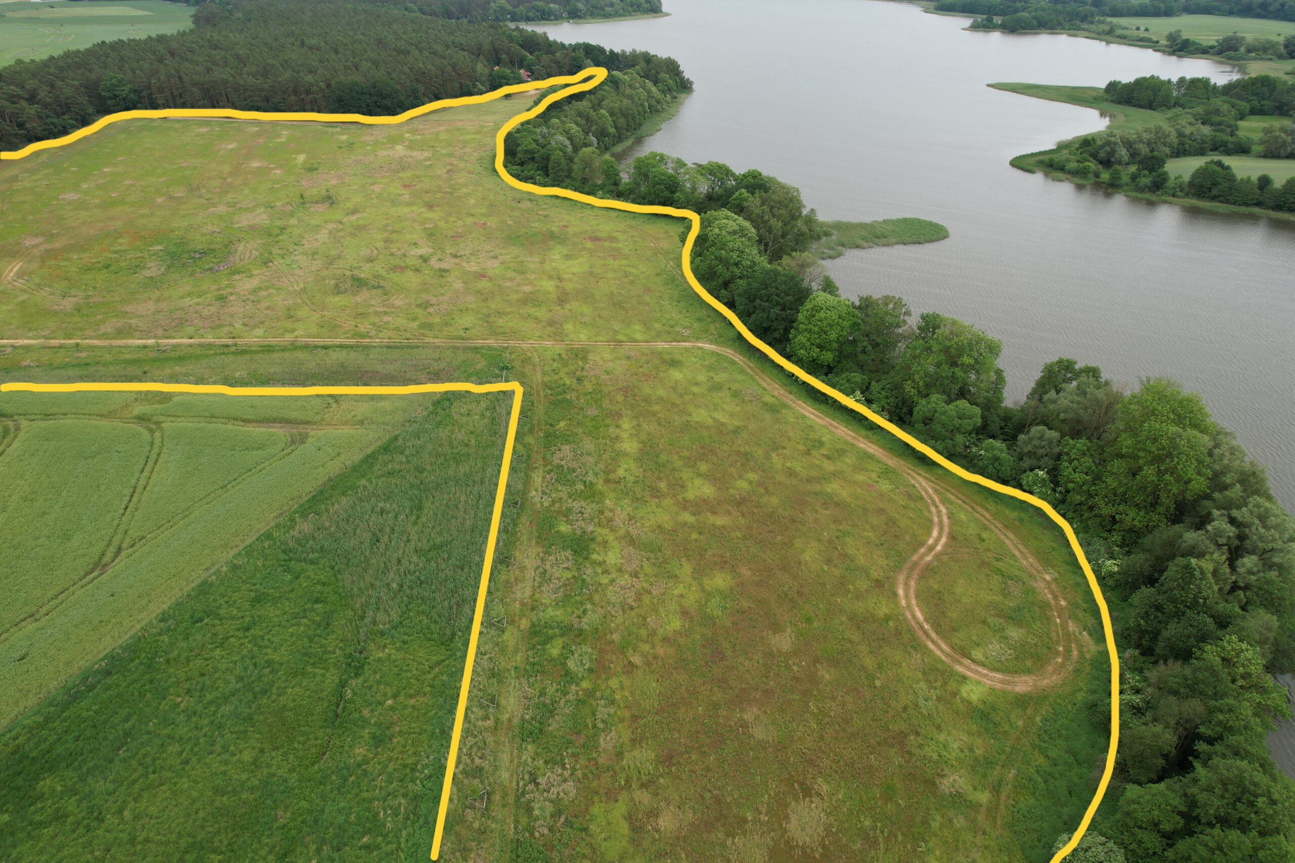 Projektfläche Drohnenbefliefliegung Mai 2024