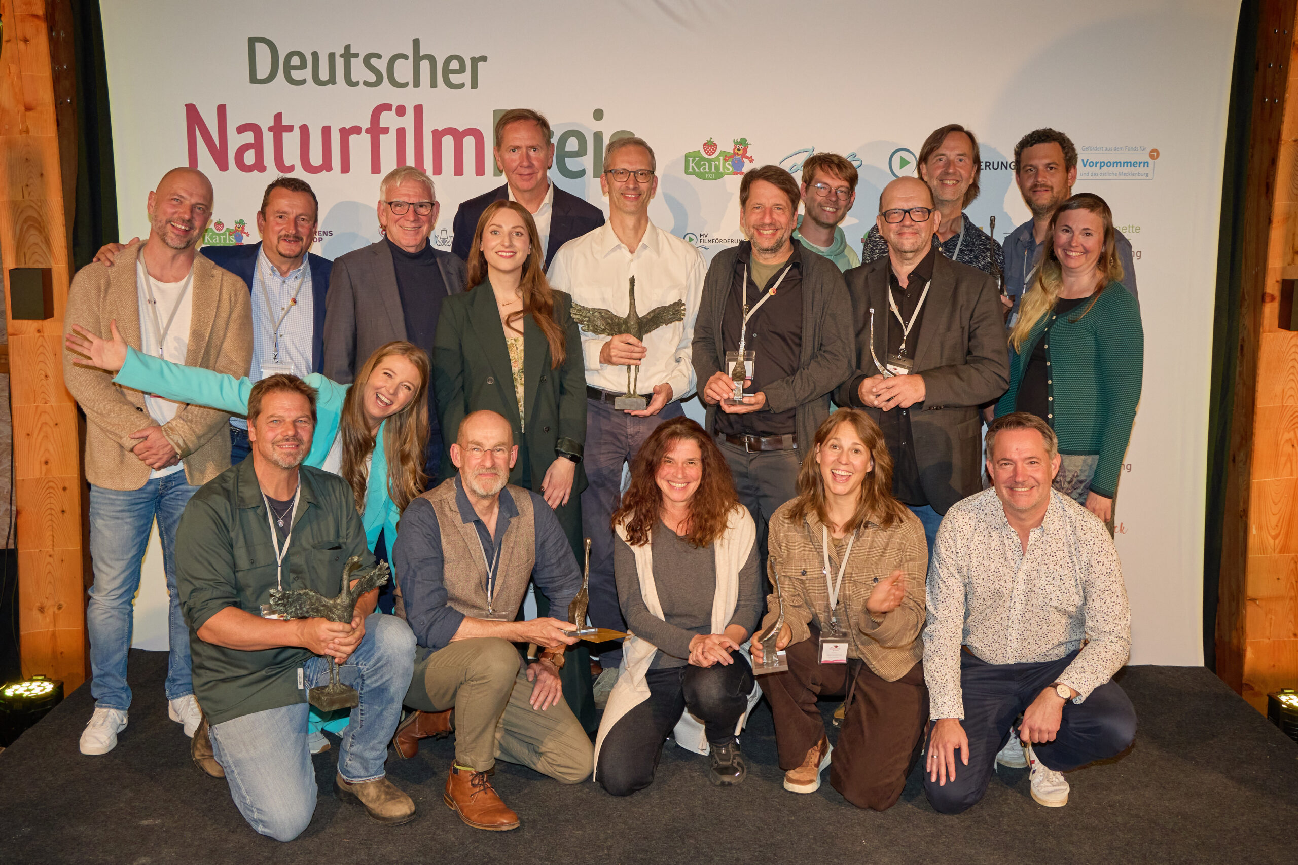 Alle Preisträger des Deutschen NaturfilmPreises 2026 © DNS Max Kullmann